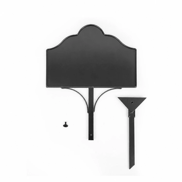 Dekorativer Gartenschildhalter